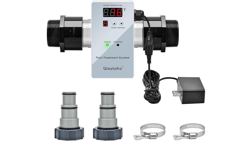 pool system for large pools