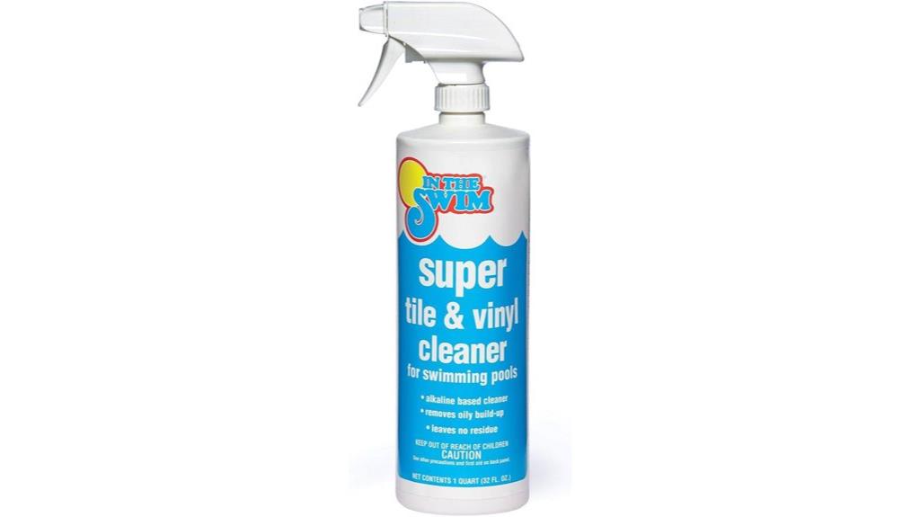 pool tile and vinyl cleaner