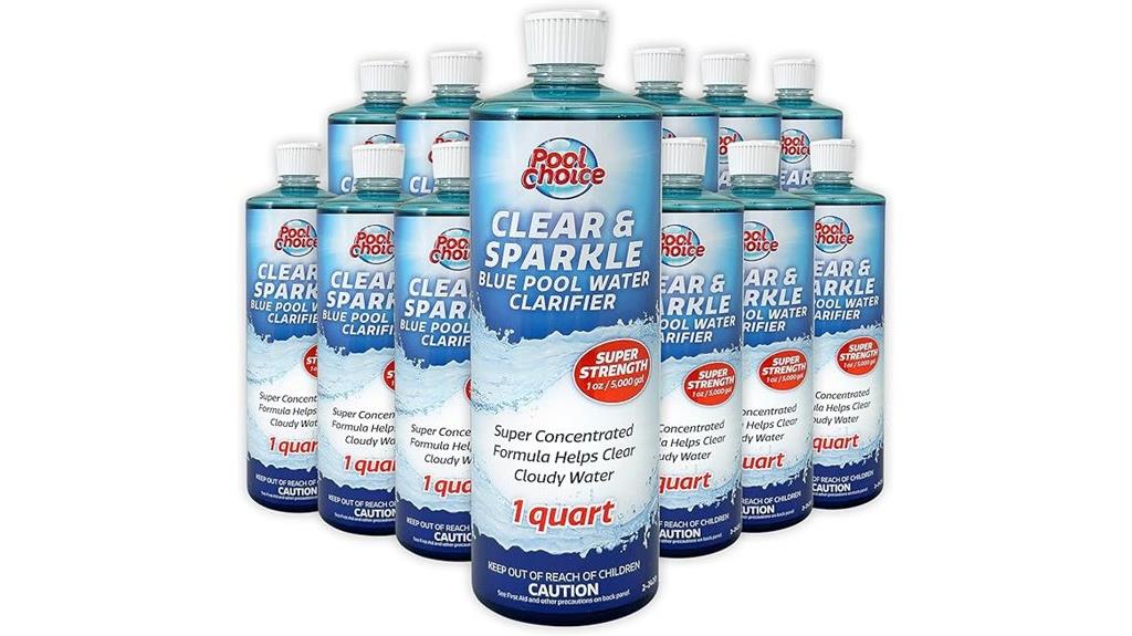 pool water clarifier pack