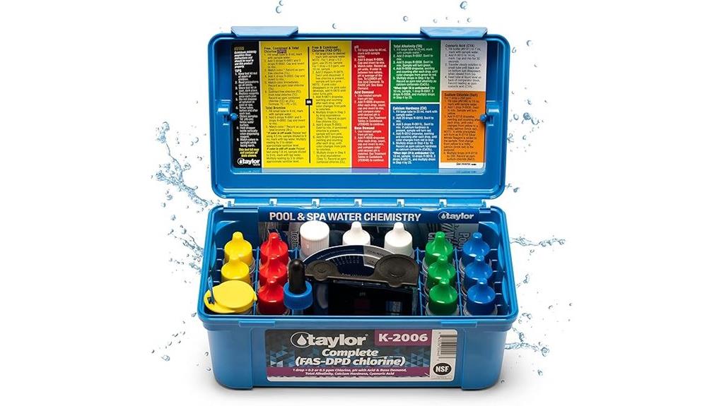 pool water testing kit
