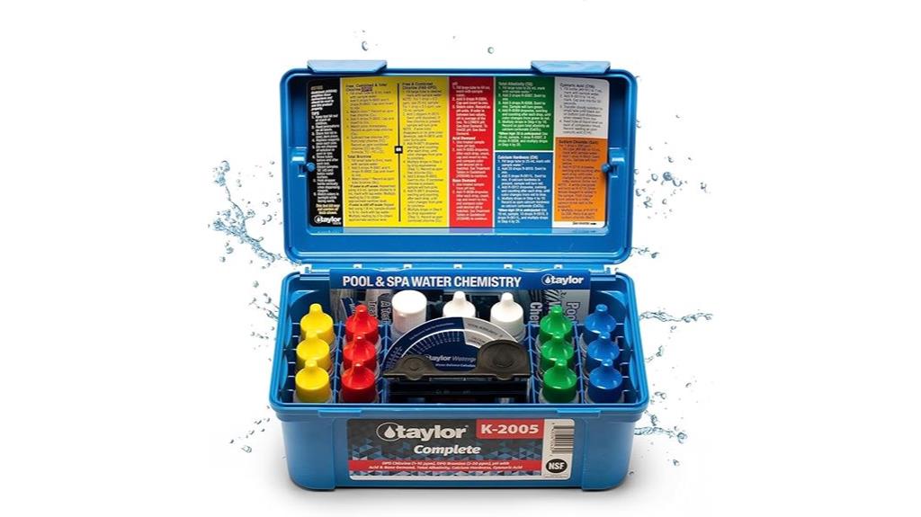 pool water testing kit
