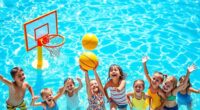 poolside basketball fun activities