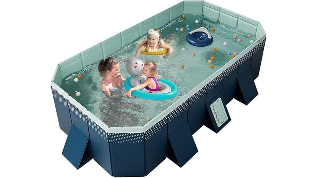 portable outdoor swimming pool