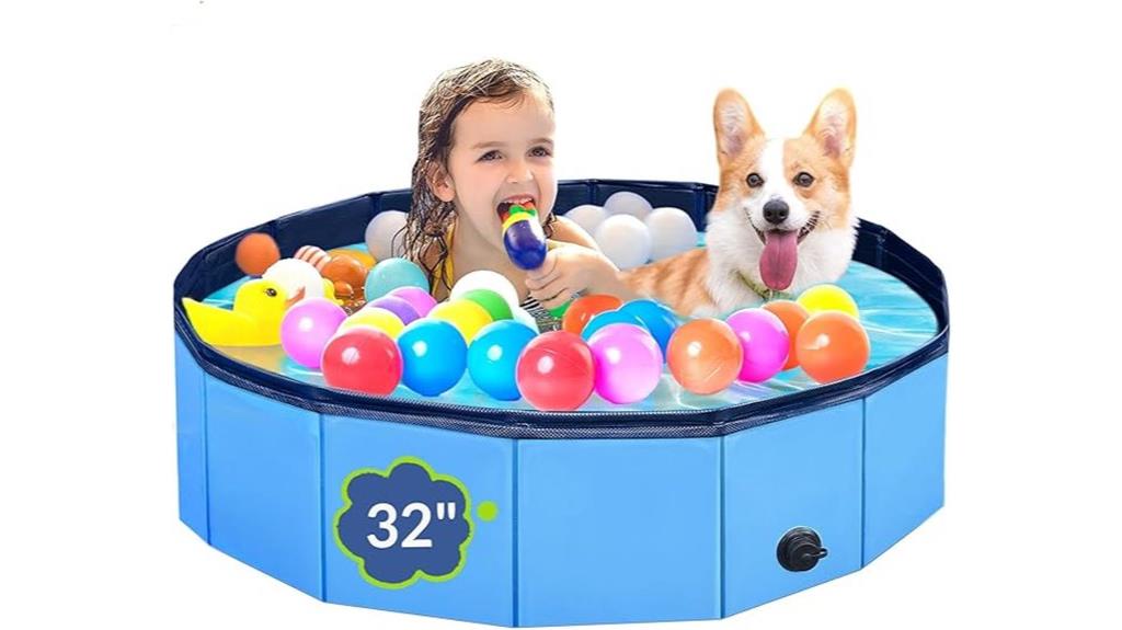 portable pet swimming pool