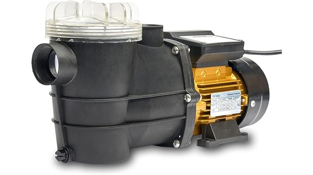 powerful pond pump solution