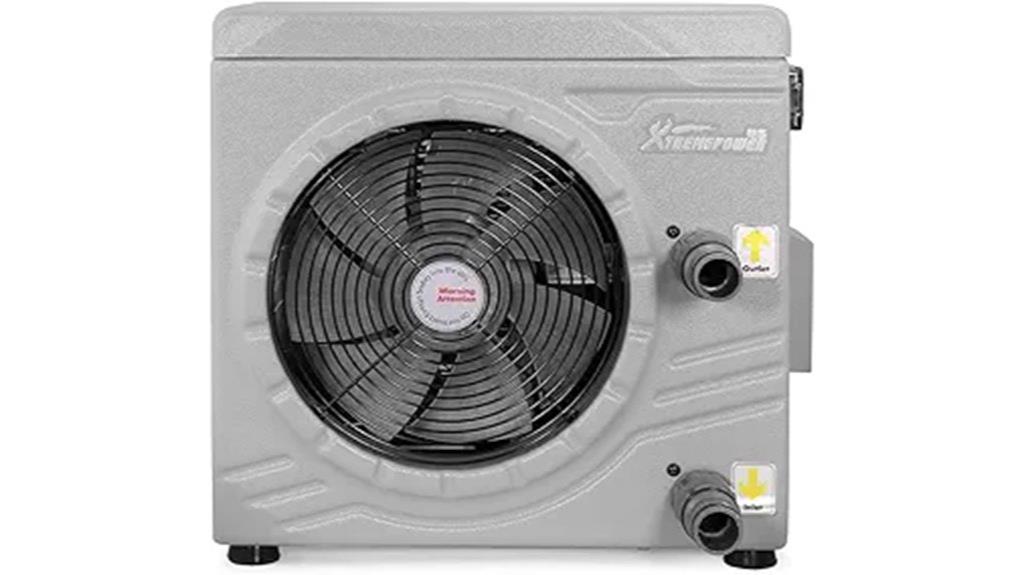 powerful pool heat pump