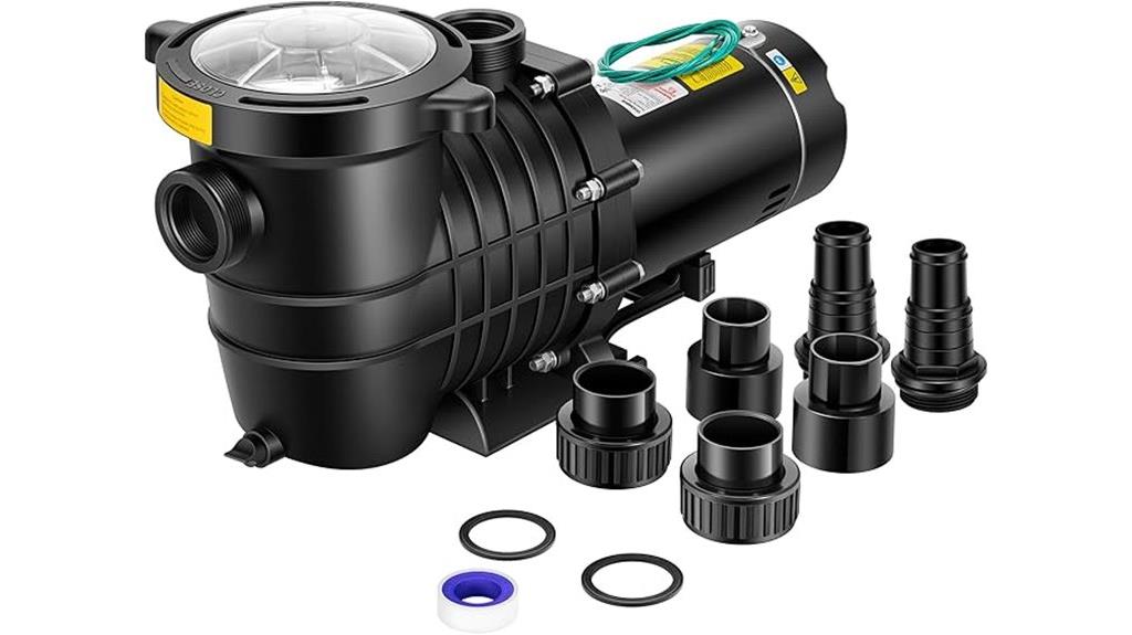 powerful pool pump system