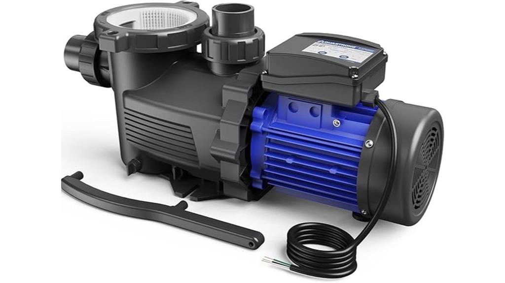 powerful pool pump system