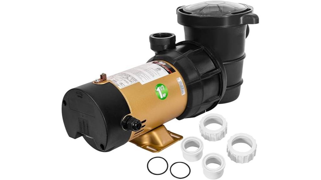 powerful variable speed pump