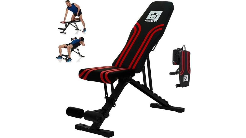 professional adjustable weight bench