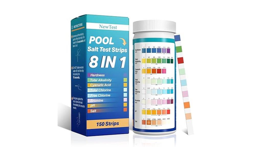 professional pool salt testing