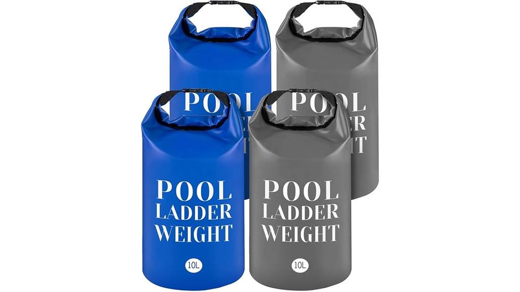 pvc pool ladder weights