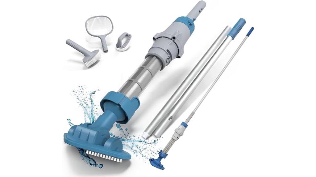 rechargeable spa pool vacuum