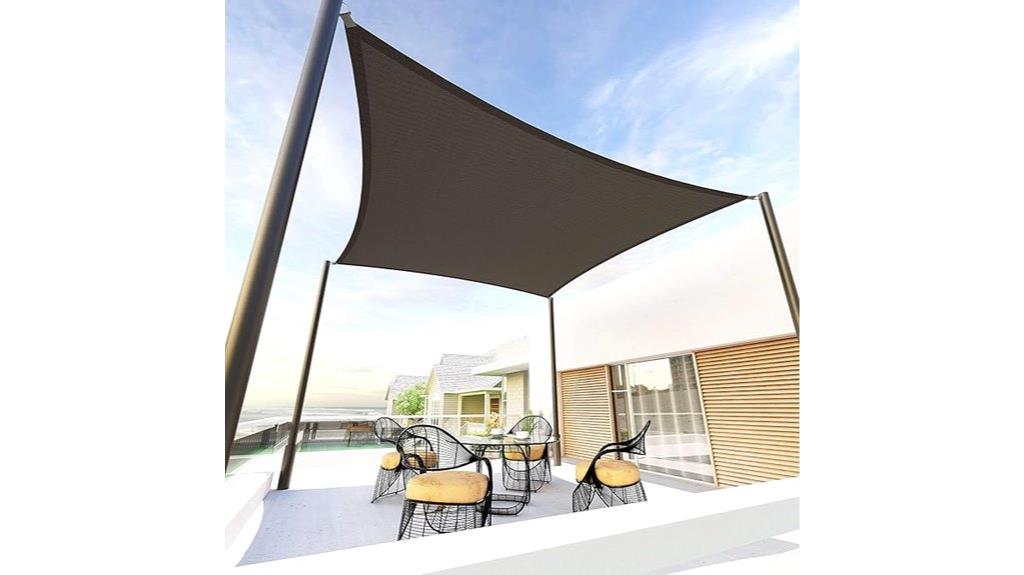 rectangle sun shade sail