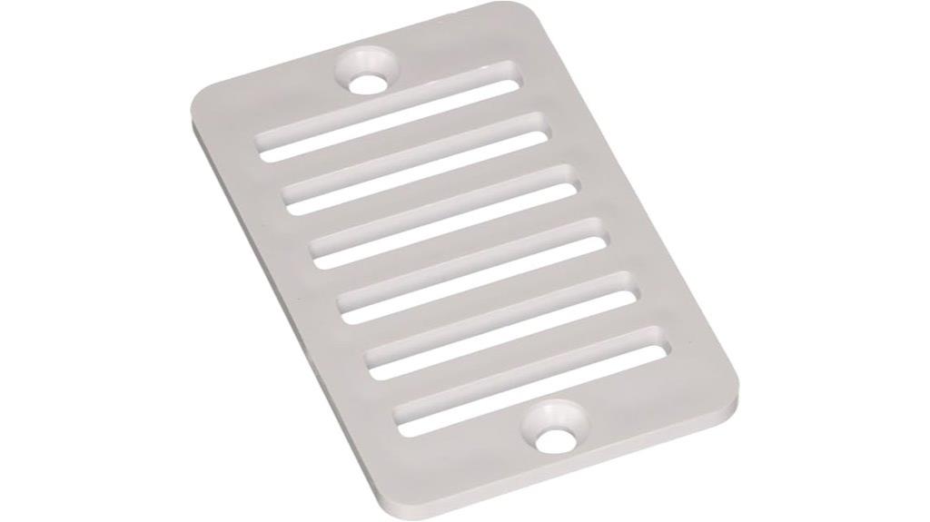 rectangular deck drain grate