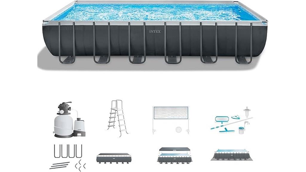 rectangular xtr frame pool