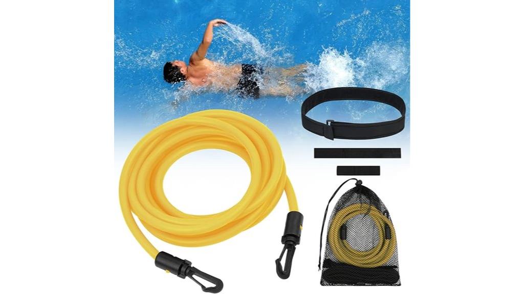 resistance band swimming training