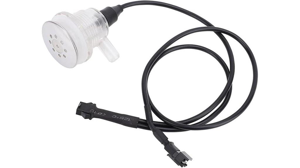 rgb hydrotherapy air nozzle