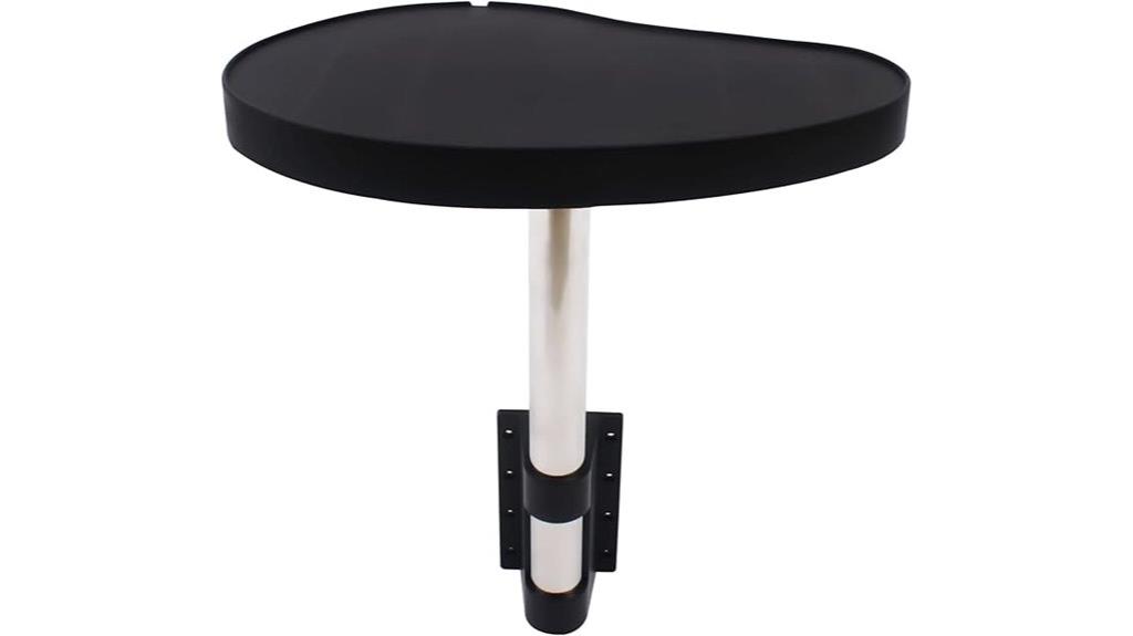 rotating spa side table