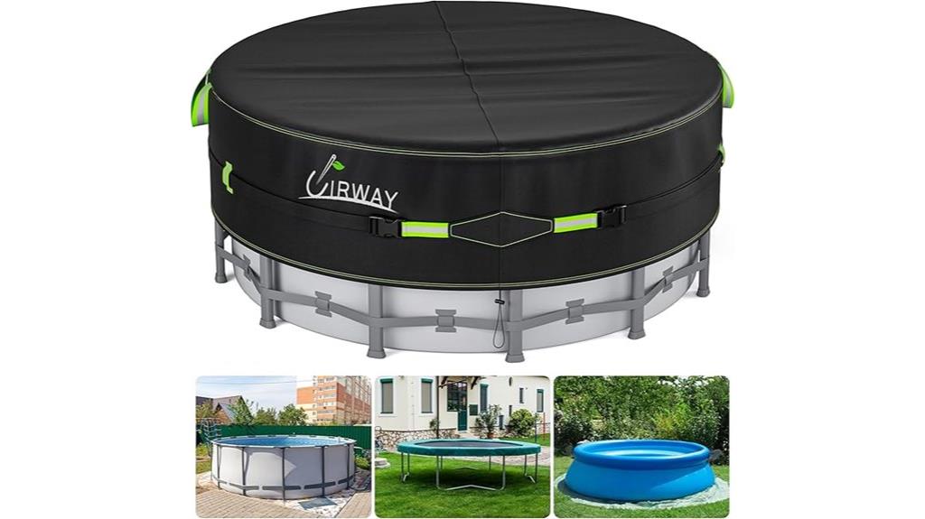 round pool cover available
