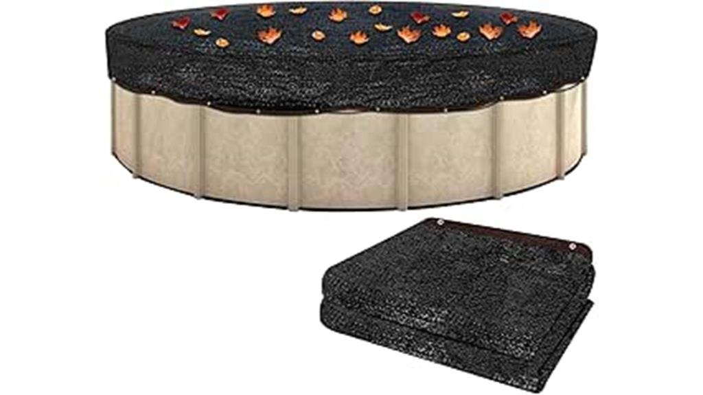 round pool cover net