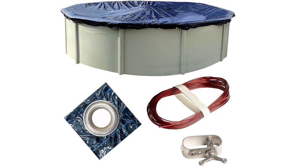round pool winter cover