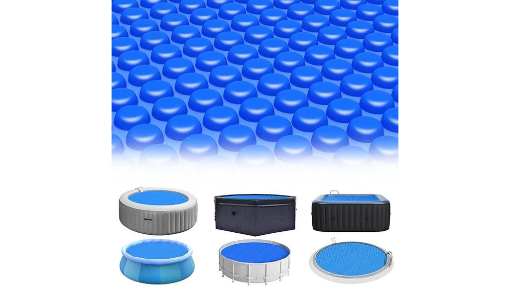 round thermal pool cover