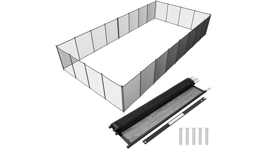 safety barrier for pools