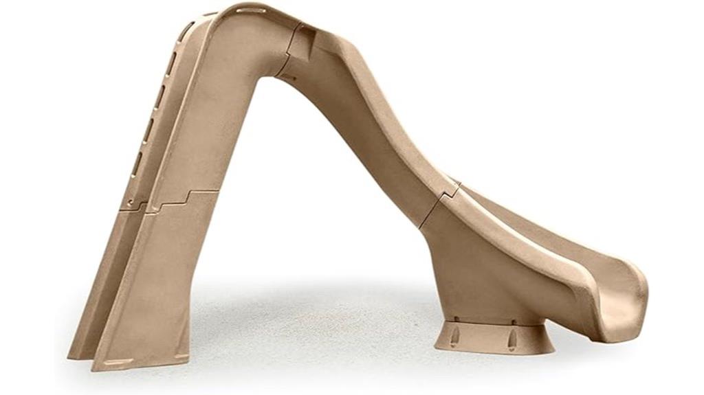 sandstone right curve slide