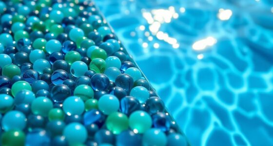 seamless pool liner beads