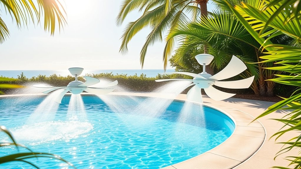 selecting ideal pool fans
