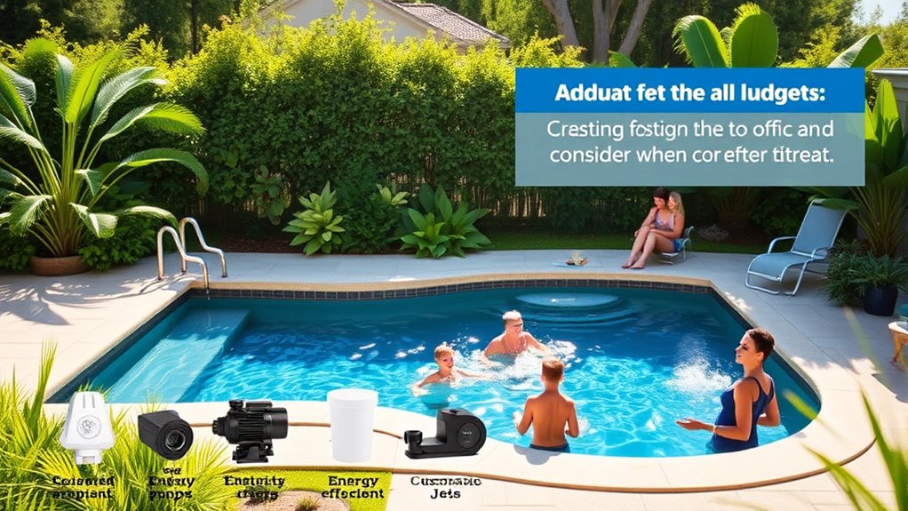 selecting ideal pool features