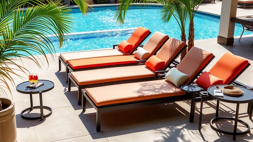 selecting ideal pool loungers