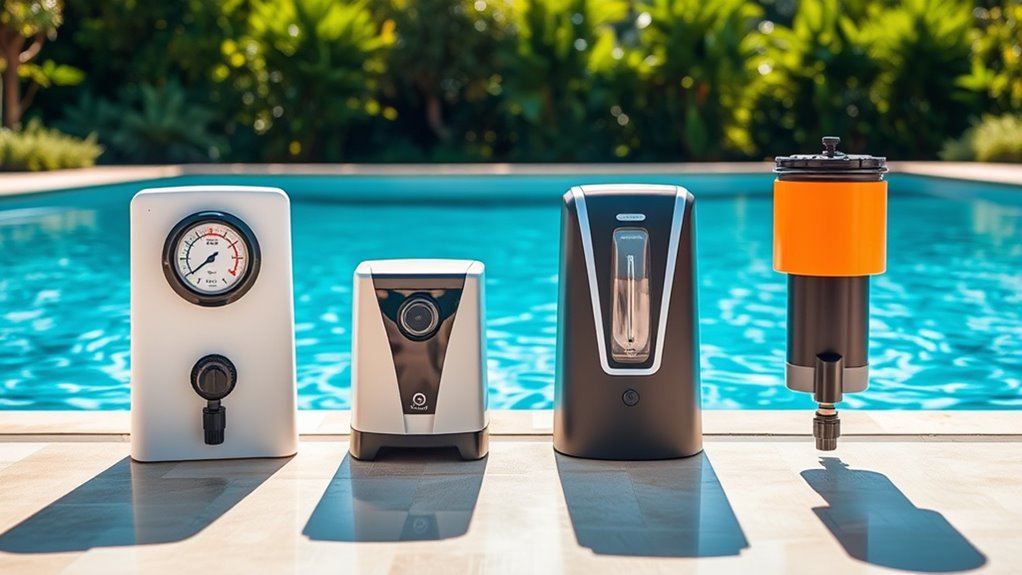 selecting pool chemical dispensers