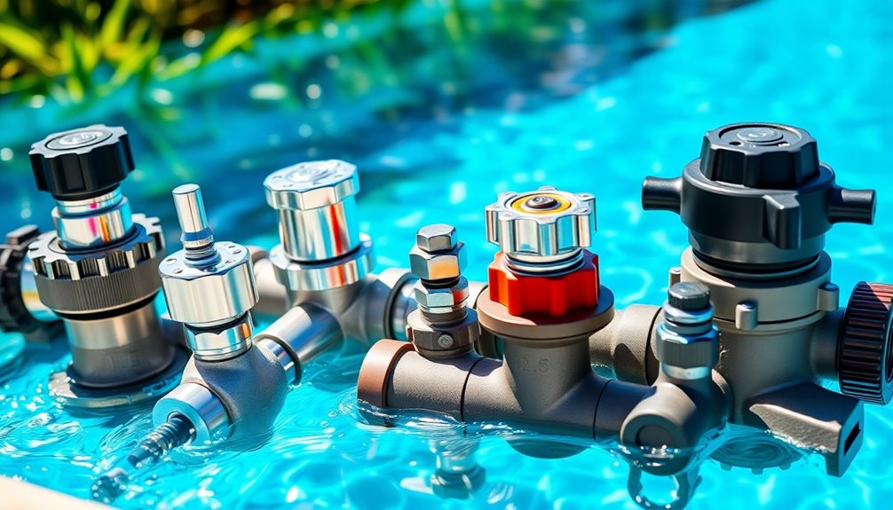 selecting pool filter valves