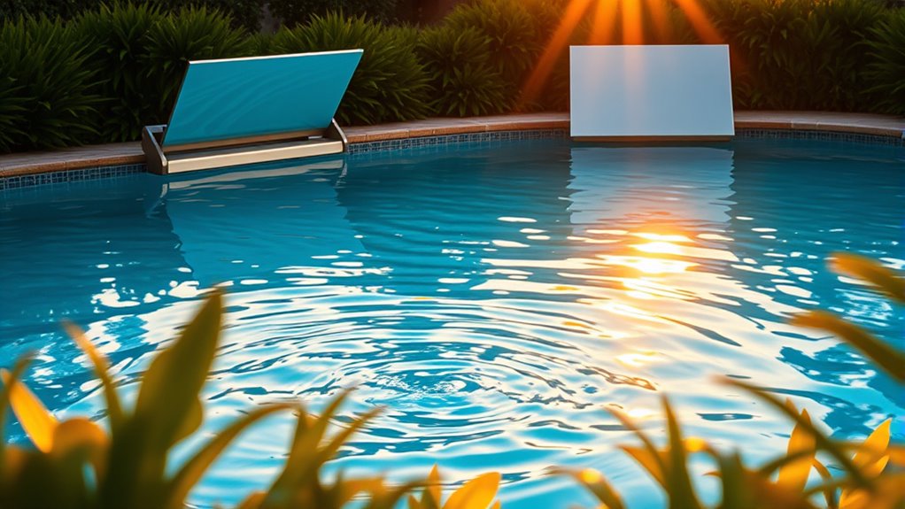 selecting pool heat reflectors