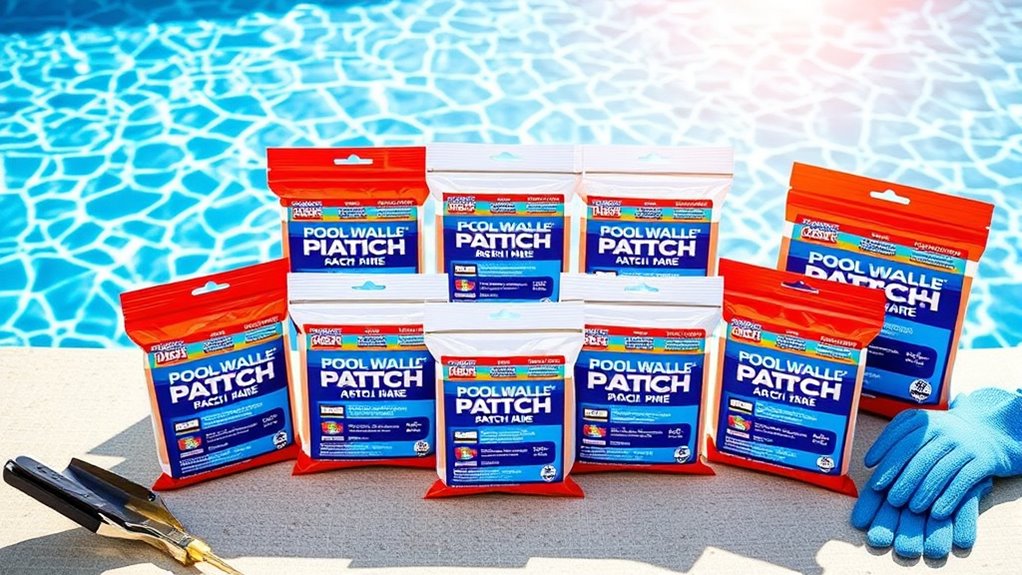selecting pool patch kits