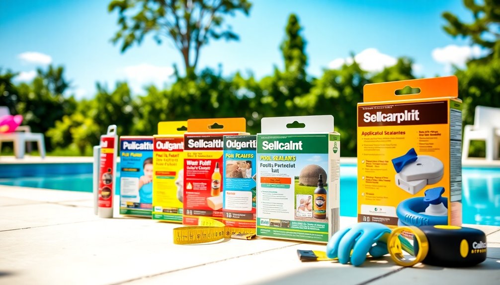 selecting pool sealant kits
