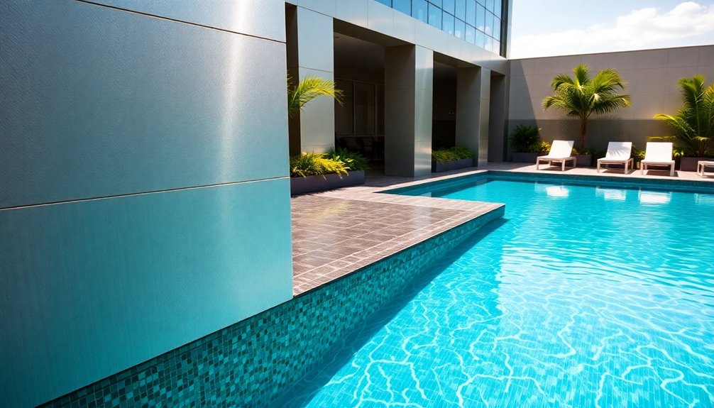 selecting pool wall materials