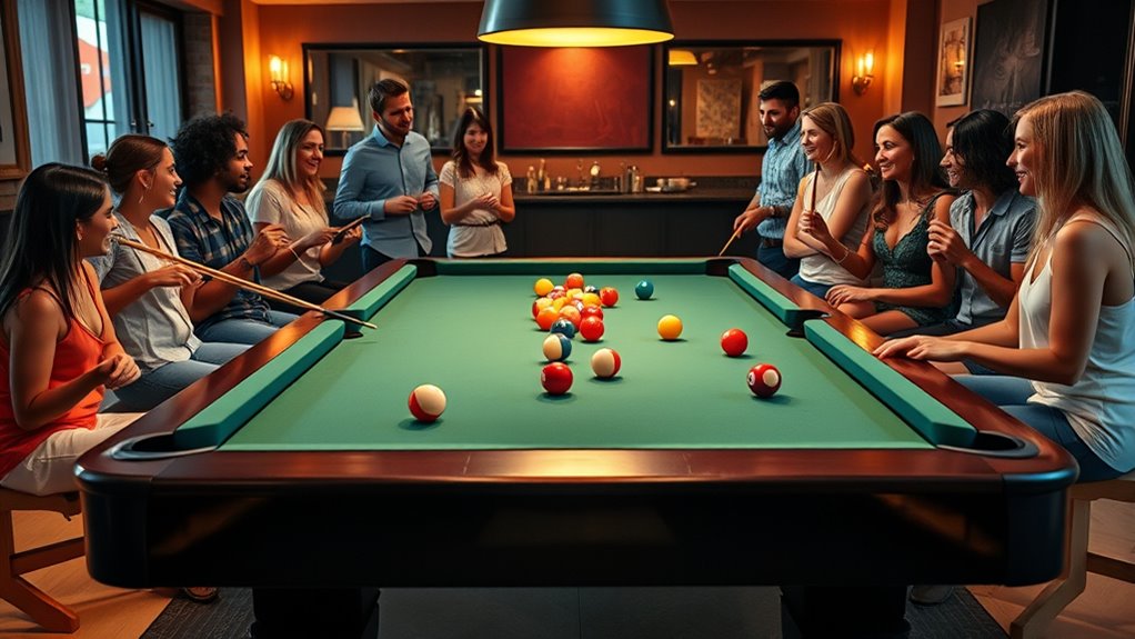 selecting suitable pool games