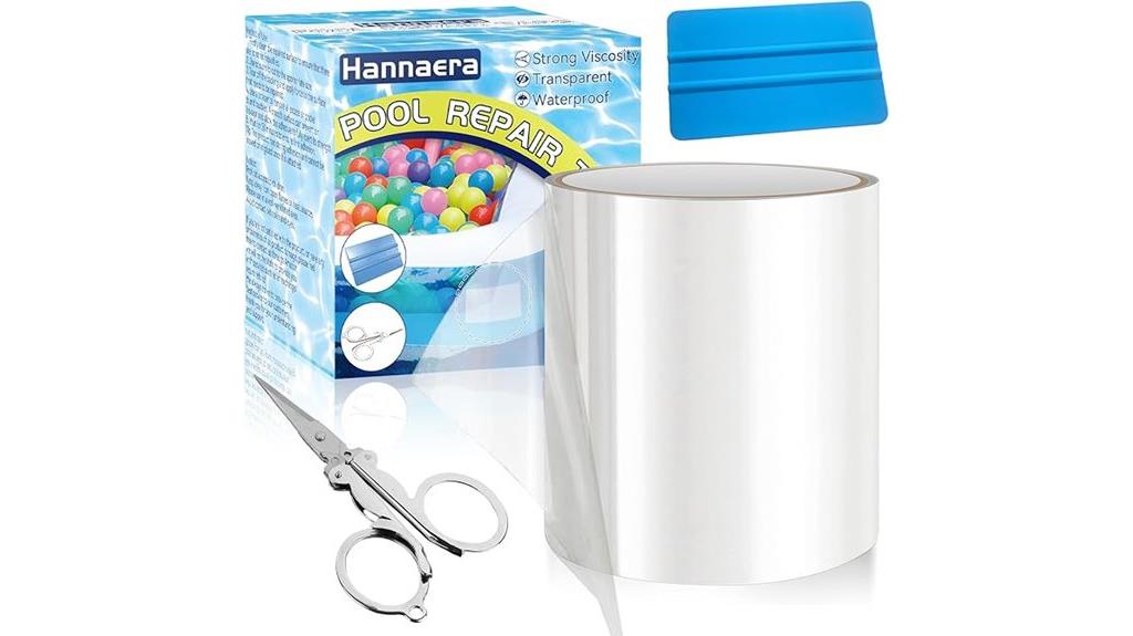 self adhesive pool repair tape