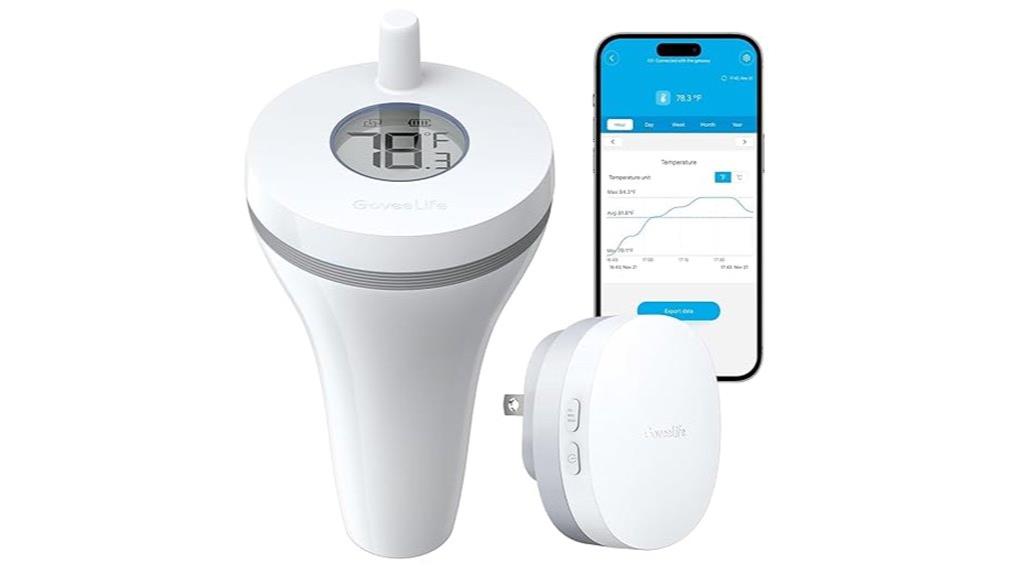 smart wifi pool thermometer