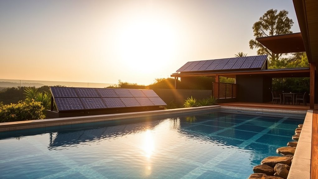 solar energy pool heating