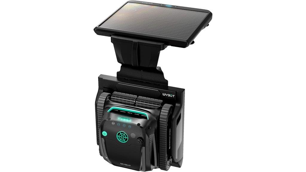 solar powered pool vacuum cleaner