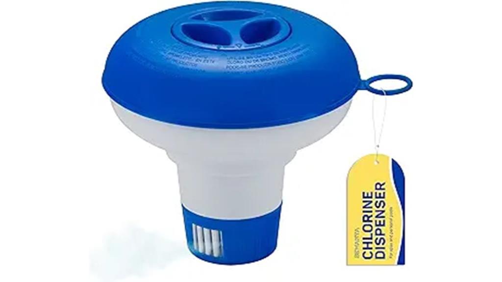 spa chlorine floating dispenser