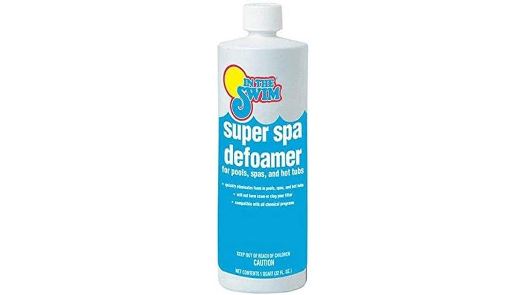 spa defoamer for pools