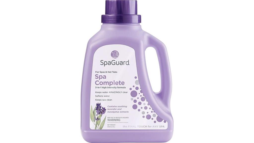 spa maintenance solution package