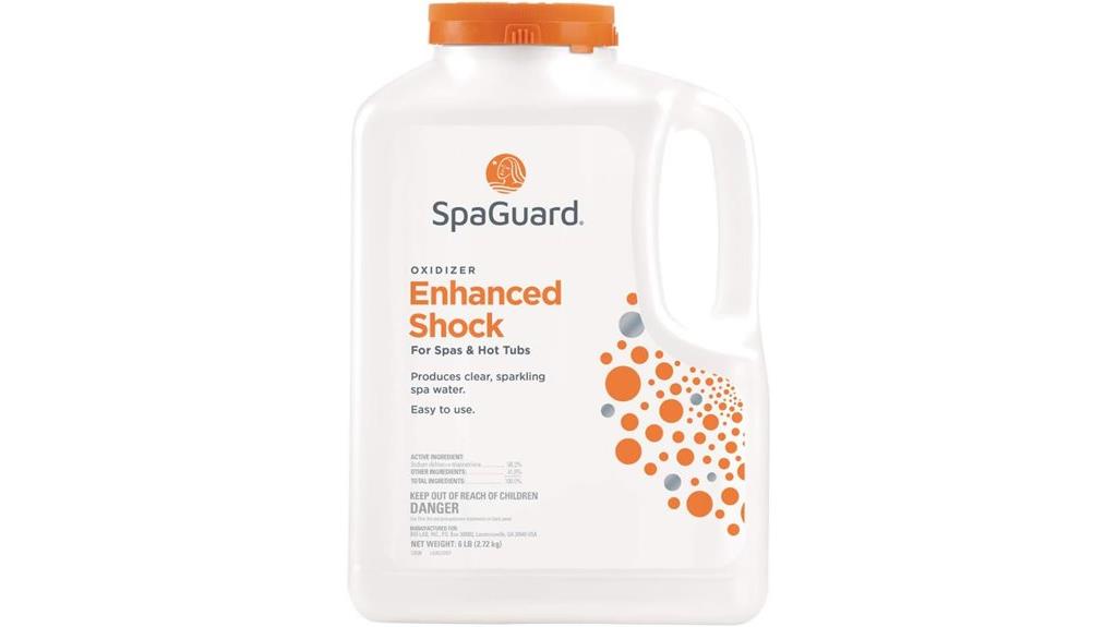 spa shock treatment product