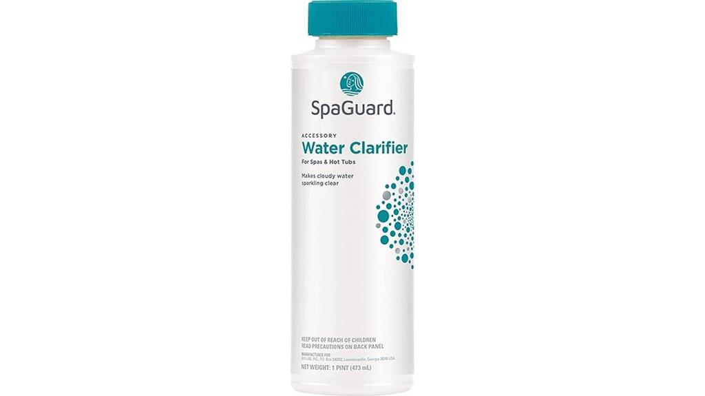 spa water clarifier pint