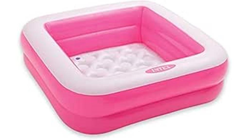 square inflatable kids pool